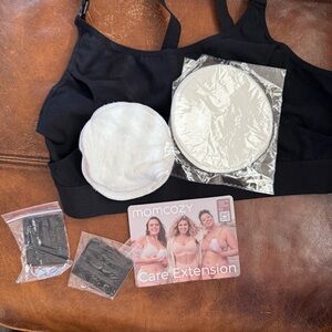 2 Pack Momcozy Black Nursing Bras